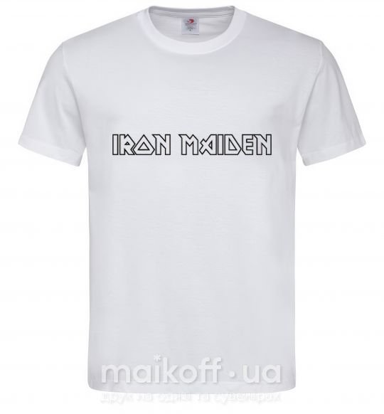 Чоловіча футболка IRON MAIDEN Білий фото