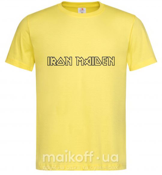 Чоловіча футболка IRON MAIDEN Лимонний фото