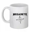 Чашка керамическая MEGADETH Белый Чашка керамическая MEGADETH Белый фото