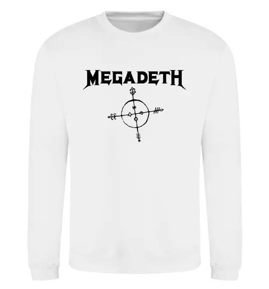 Свитшот MEGADETH Белый фото