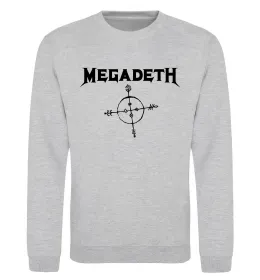 Світшот MEGADETH Сірий меланж фото