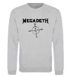 Свитшот MEGADETH Серый меланж фото