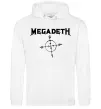 Мужская толстовка (худи) MEGADETH Белый Мужская толстовка (худи) MEGADETH Белый фото