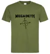 Мужская футболка MEGADETH Оливковый Мужская футболка MEGADETH Оливковый фото