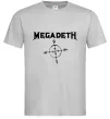 Мужская футболка MEGADETH Серый Мужская футболка MEGADETH Серый фото