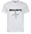 Мужская футболка MEGADETH Белый Мужская футболка MEGADETH Белый фото