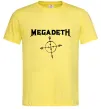 Мужская футболка MEGADETH Лимонный Мужская футболка MEGADETH Лимонный фото