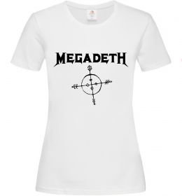 Женская футболка MEGADETH