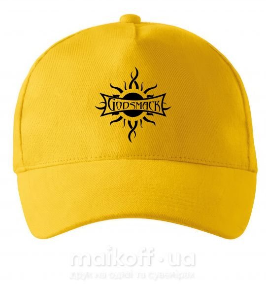 Кепка GODSMACK Сонячно жовтий фото