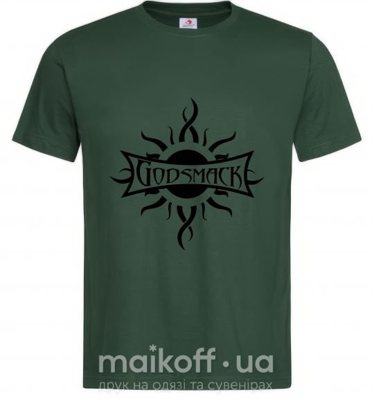 Мужская футболка GODSMACK Темно-зеленый фото