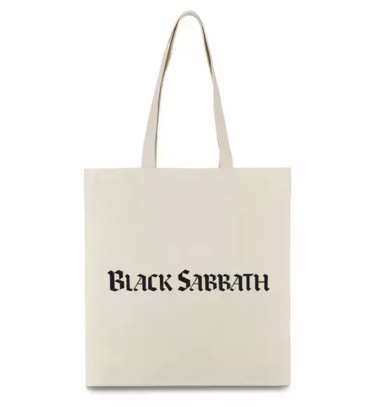 Эко-сумка BLACK SABBATH Бежевый фото