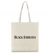 Эко-сумка BLACK SABBATH Бежевый фото