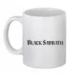 Чашка керамічна BLACK SABBATH Білий фото