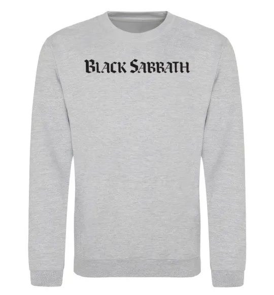 Світшот BLACK SABBATH Сірий меланж фото