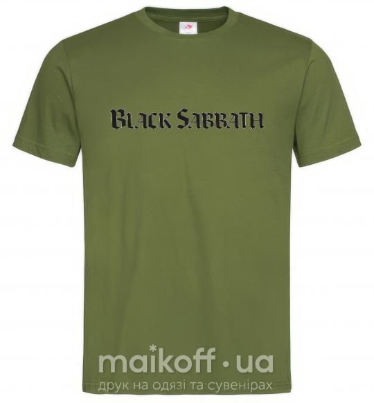 Мужская футболка BLACK SABBATH Оливковый фото