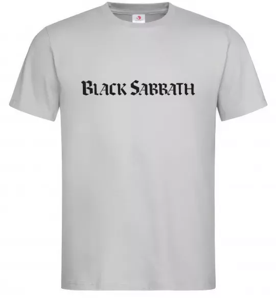 Мужская футболка BLACK SABBATH Серый фото