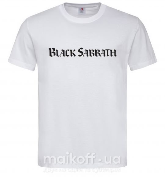 Мужская футболка BLACK SABBATH Белый фото
