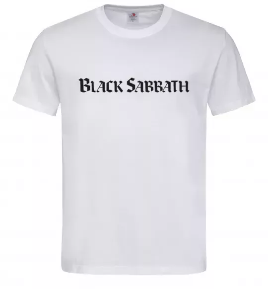 Мужская футболка BLACK SABBATH Белый фото