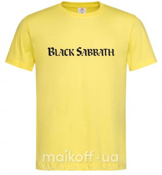 Чоловіча футболка BLACK SABBATH Лимонний фото