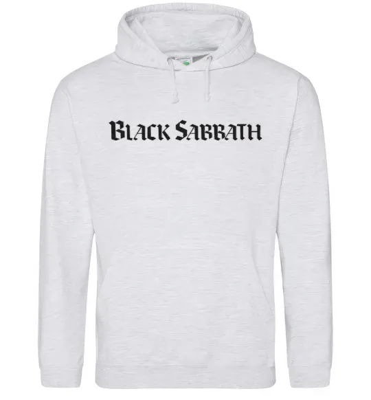 Мужская толстовка (худи) BLACK SABBATH Серый меланж фото