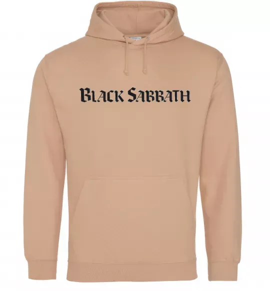 Мужская толстовка (худи) BLACK SABBATH Песочный фото
