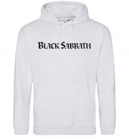 Женская толстовка (худи) BLACK SABBATH Серый меланж фото