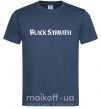 Мужская футболка BLACK SABBATH Темно-синий фото