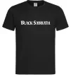Мужская футболка BLACK SABBATH Черный фото