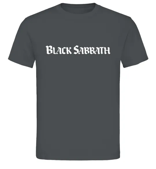 Мужская футболка BLACK SABBATH Графит фото