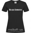 Женская футболка BLACK SABBATH Черный фото