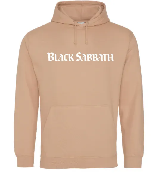 Женская толстовка (худи) BLACK SABBATH Песочный фото