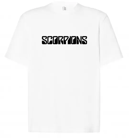 Футболка Оверсайз SORPIONS Белый фото