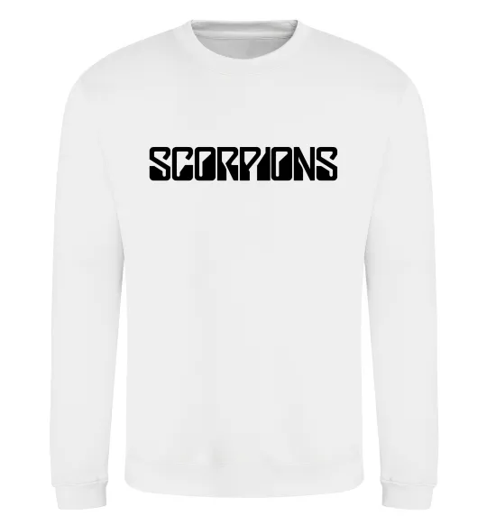 Світшот SORPIONS Білий фото