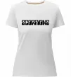 Женская премиум футболка SORPIONS Белый фото