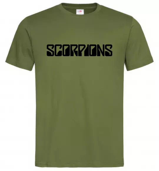 Мужская футболка SORPIONS Оливковый фото