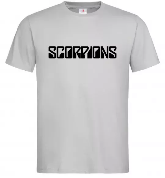 Мужская футболка SORPIONS Серый фото