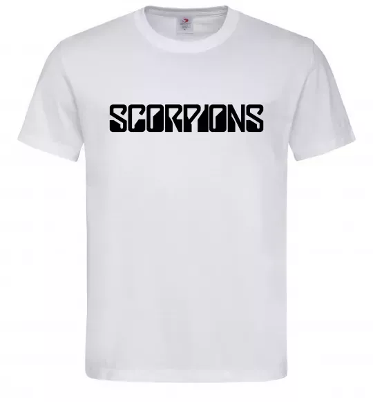 Мужская футболка SORPIONS Белый фото