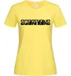 Жіноча футболка SORPIONS Лимонний фото