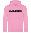 Чоловіча толстовка (худі) SORPIONS Рожевий фото