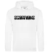 Чоловіча толстовка (худі) SORPIONS Білий фото