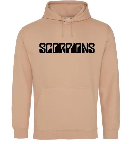 Чоловіча толстовка (худі) SORPIONS Пісочний фото