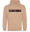Чоловіча толстовка (худі) SORPIONS Пісочний фото
