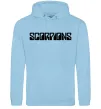 Чоловіча толстовка (худі) SORPIONS Блакитний фото
