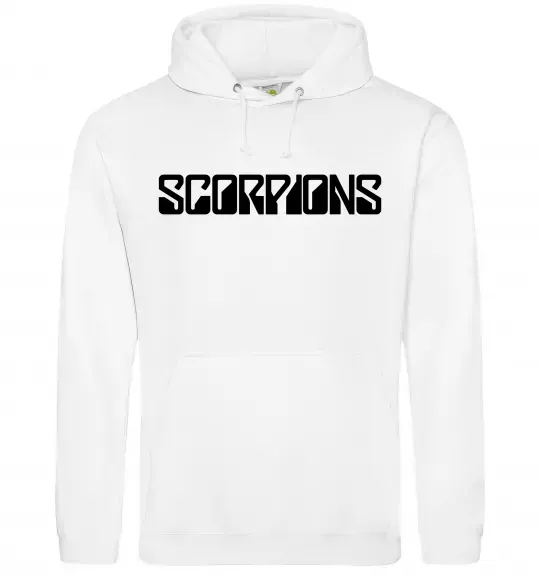 Женская толстовка (худи) SORPIONS Белый фото