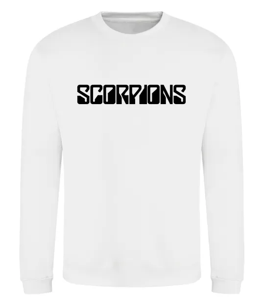 Свитшот SORPIONS Белый фото