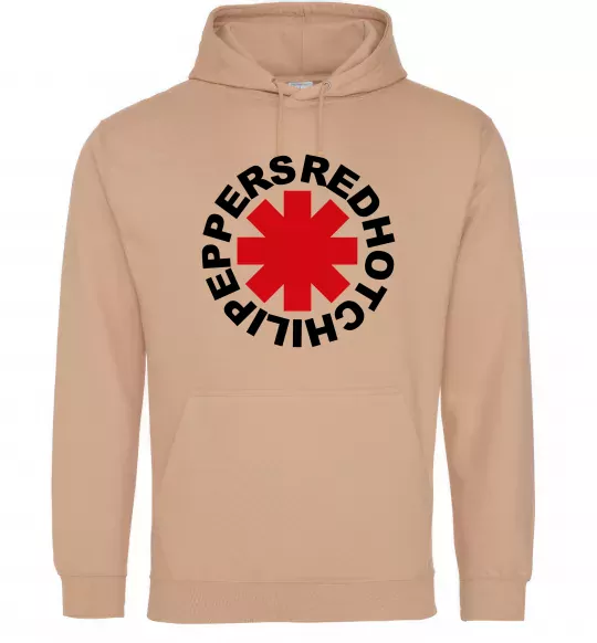 Чоловіча толстовка (худі) Red hot chilly pappers Пісочний фото
