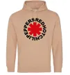 Чоловіча толстовка (худі) Red hot chilly pappers Пісочний фото