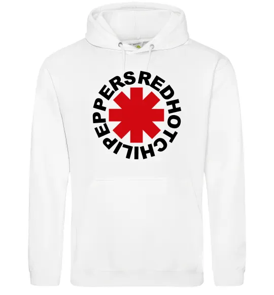 Жіноча толстовка (худі) Red hot chilly pappers Білий фото