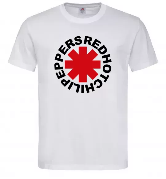 Чоловіча футболка Red hot chilly pappers Білий фото