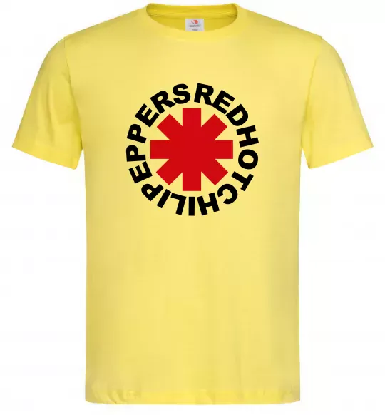 Чоловіча футболка Red hot chilly pappers Лимонний фото